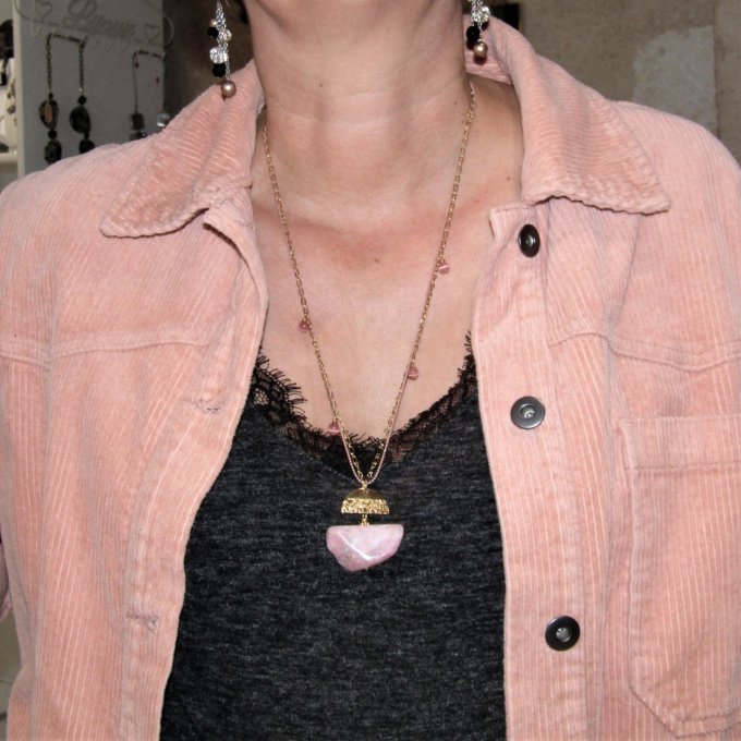COLLIER FREEZIA PAPILLON