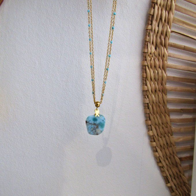 COLLIER LARIMAR FISH