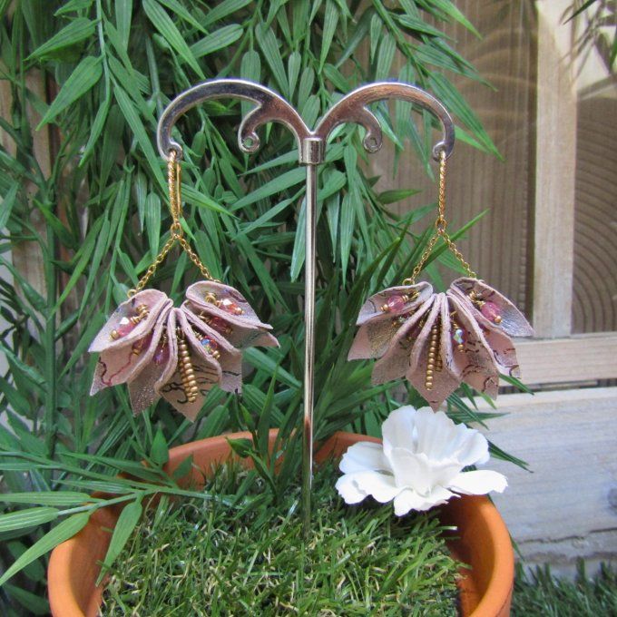 BOUCLES LILLY ROSES