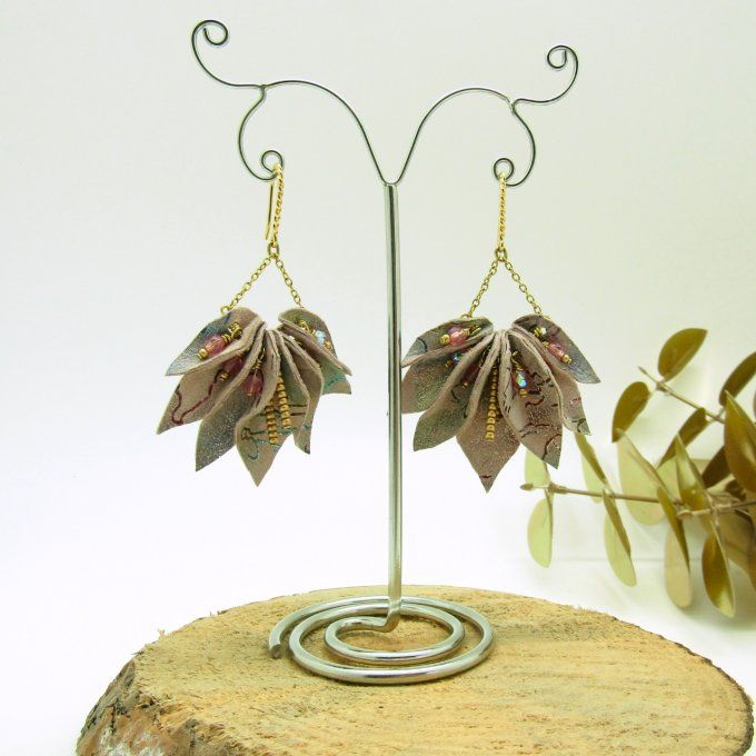 BOUCLES LILLY ROSES