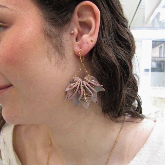 BOUCLES LILLY ROSES