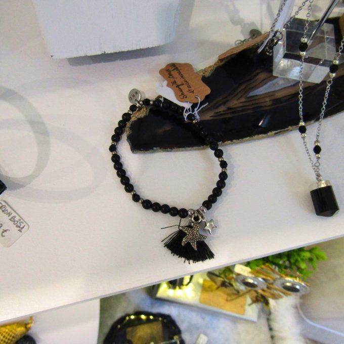 BRACELET ETOILE SHUNGITE 