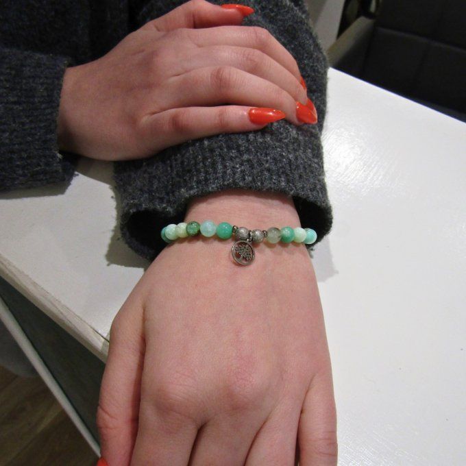 BRACELET LOUISA CHRYSOPRASE