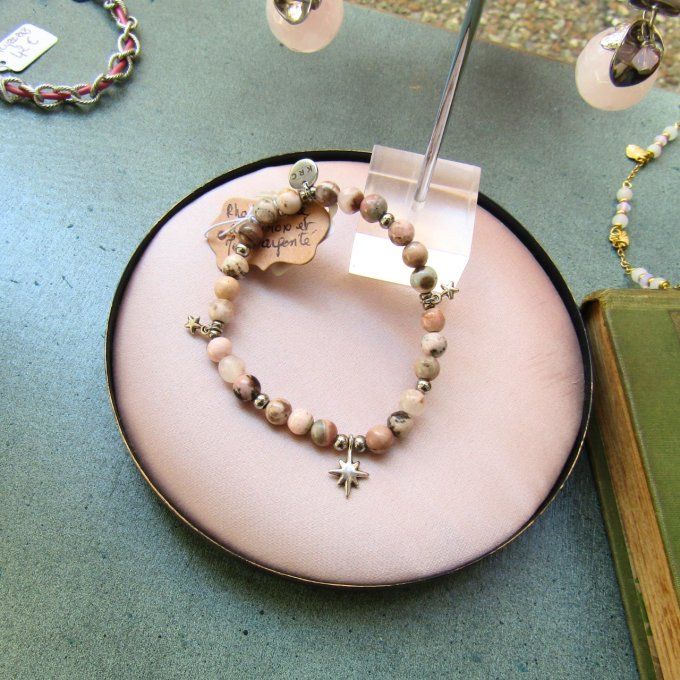 BRACELET LOUISA RHODOCHROSITE
