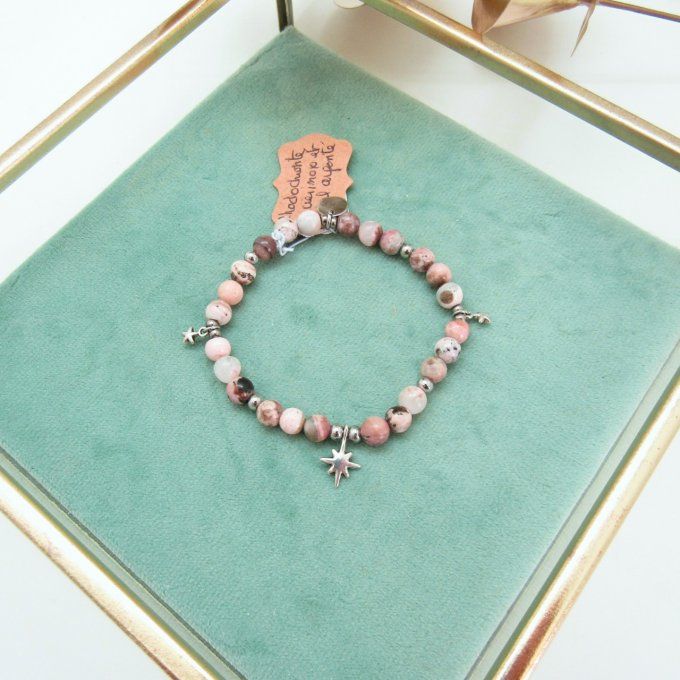BRACELET LOUISA RHODOCHROSITE