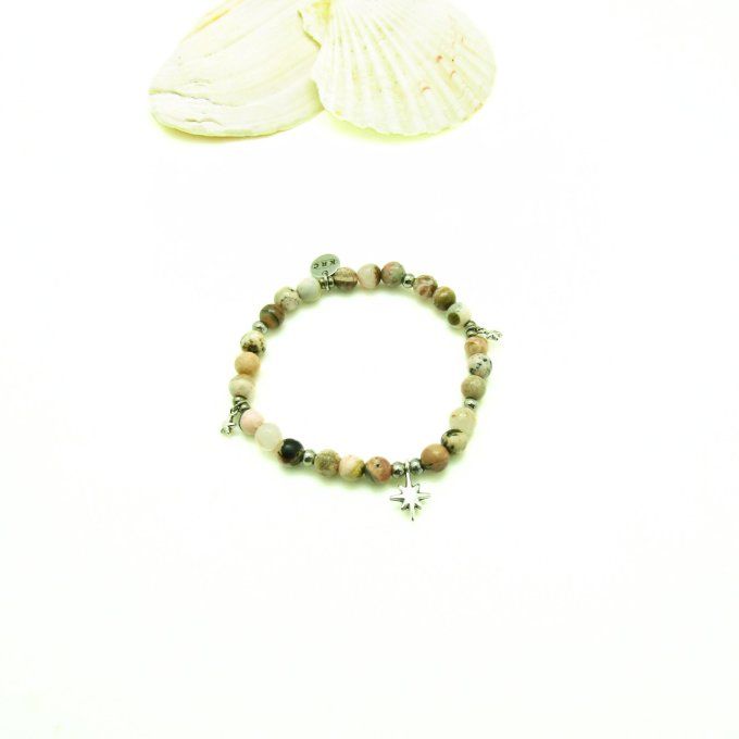 BRACELET LOUISA RHODOCHROSITE