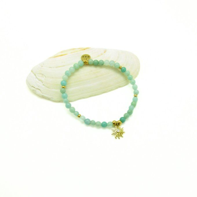 BRACELET SOLEIL AMAZONITE