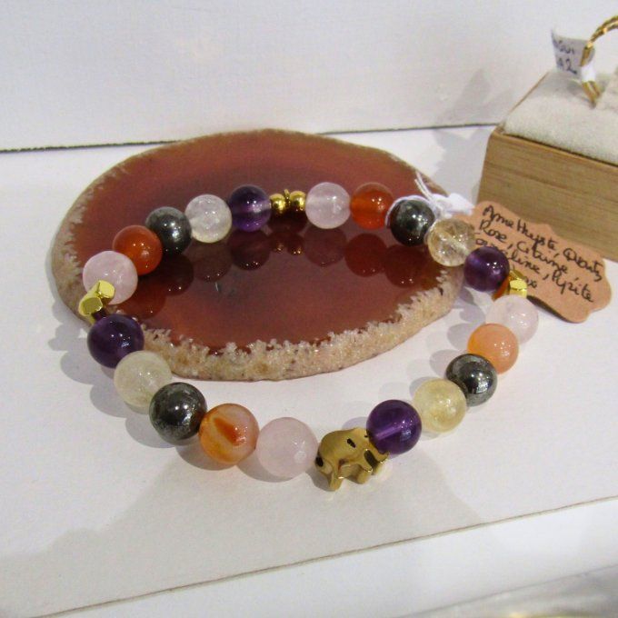 BRACELET ELEPHANT MULTICOLORE