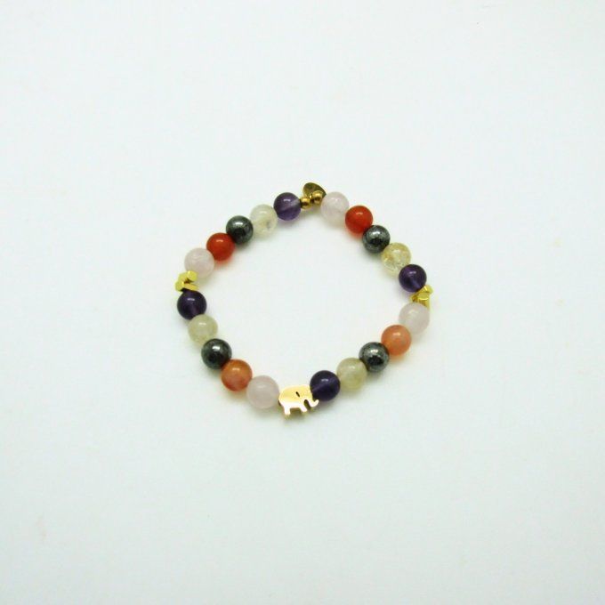 BRACELET ELEPHANT MULTICOLORE