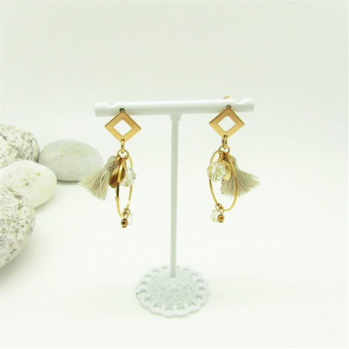 BOUCLES MEREDITH CRISTAL