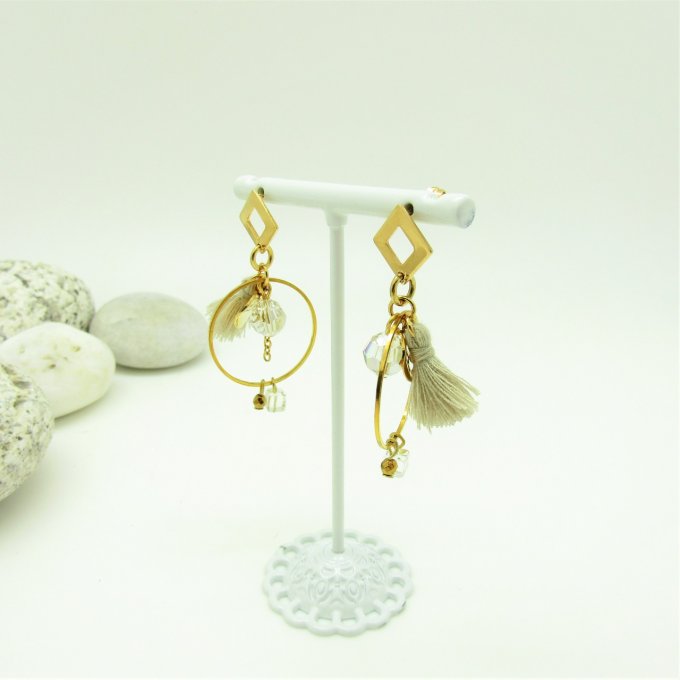 BOUCLES MEREDITH CRISTAL