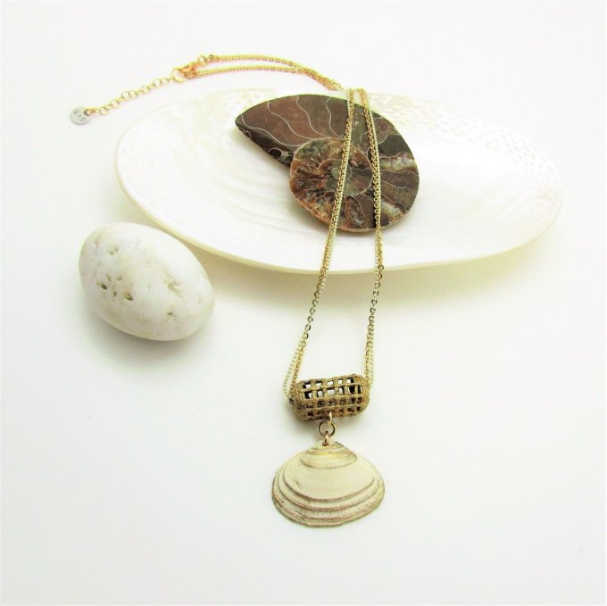 COLLIER GOLD CLAM