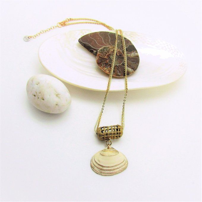 COLLIER GOLD CLAM