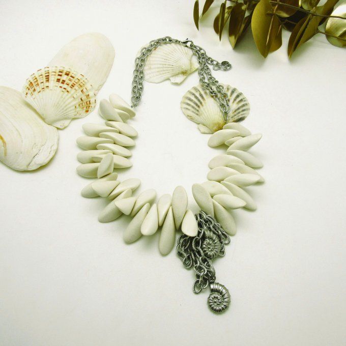 COLLIER PLASTRON NAUTILUS