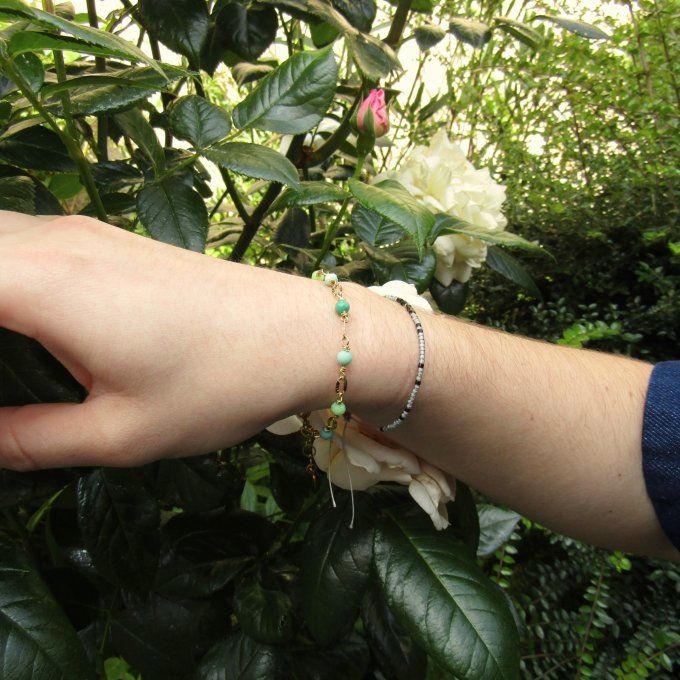 BRACELET PISTACHE