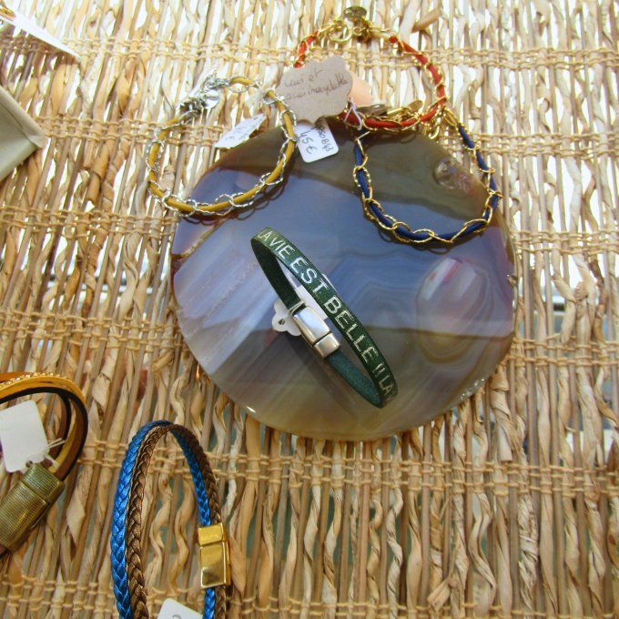 BRACELET POSITIVE VERT