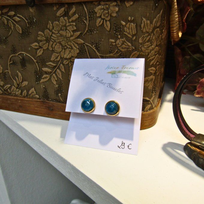 PUCES D'OREILLES APATITE