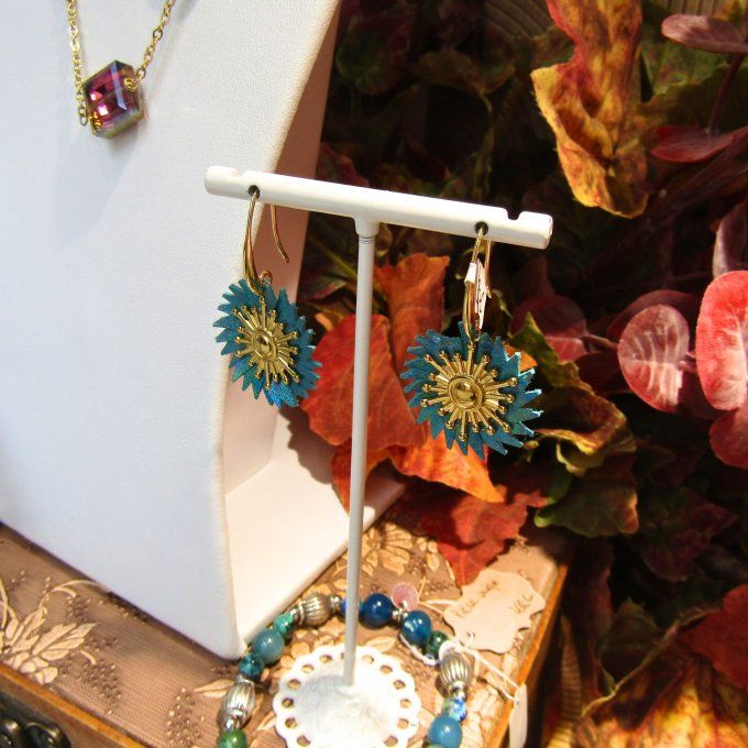 BOUCLES RA TURQUOISE