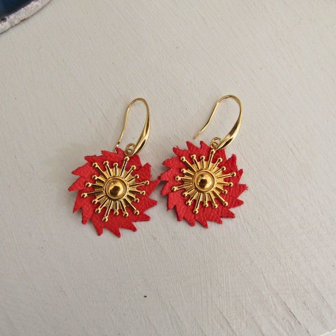 BOUCLES RA VERMILLON