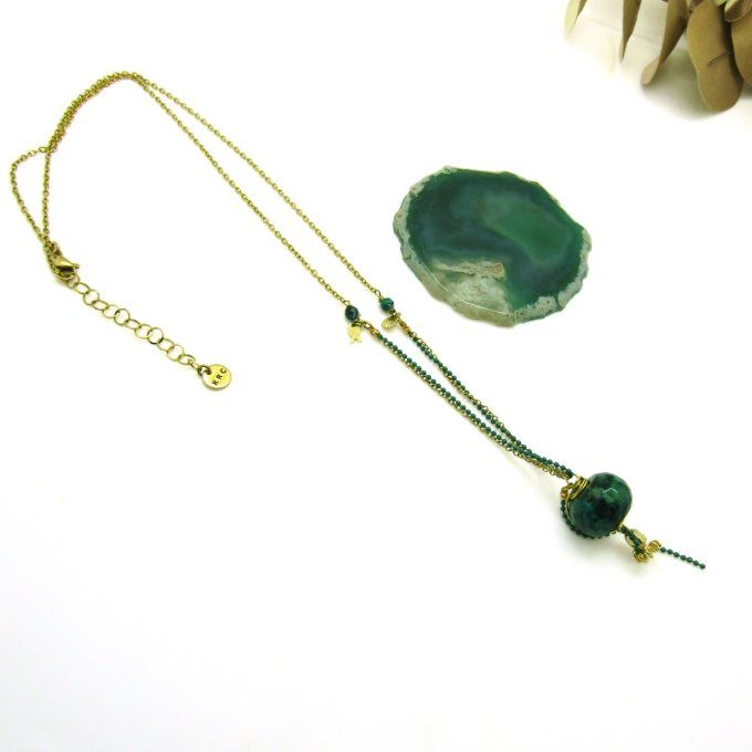 COLLIER SEPIA