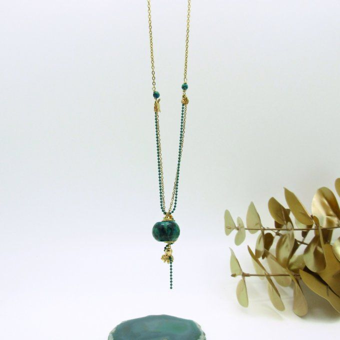 COLLIER SEPIA