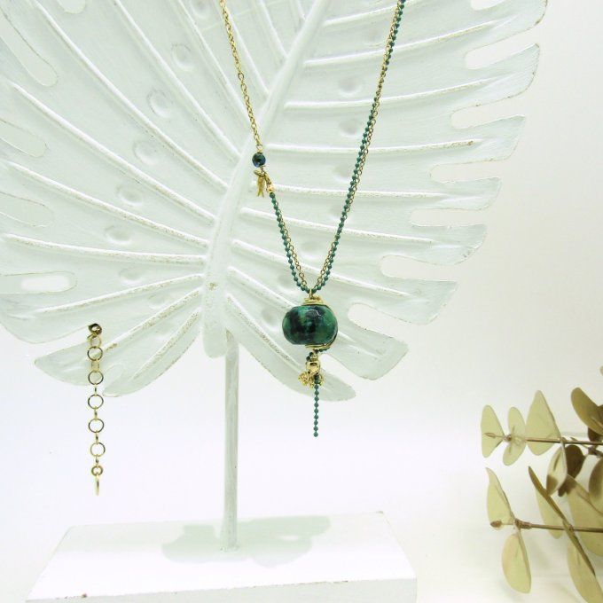 COLLIER SEPIA