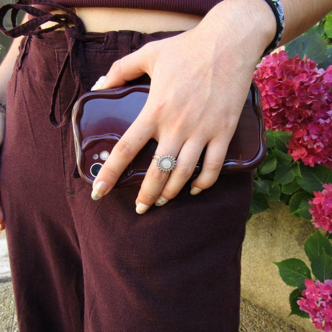 BAGUE SOLARE NACRE 