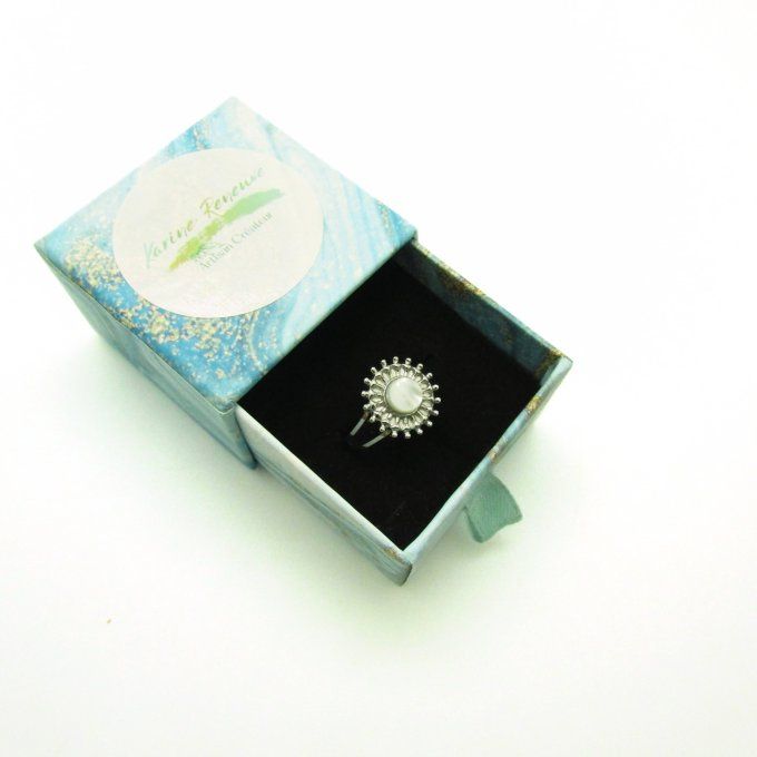 BAGUE SOLARE NACRE 
