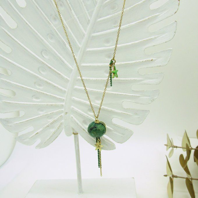 COLLIER STARFISH CHRYSOCOLLE