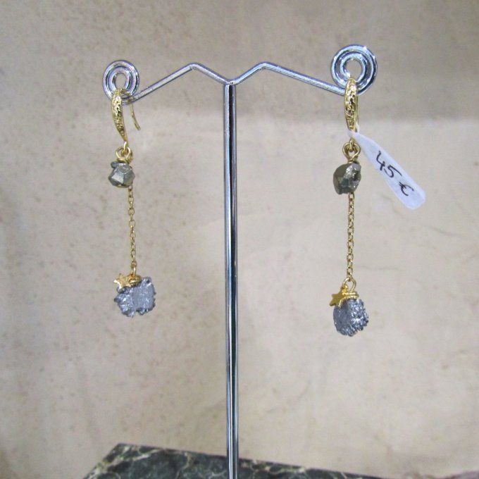 BOUCLES MINI ETOILES