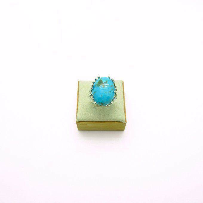 BAGUE PISTIL TURQUOISE