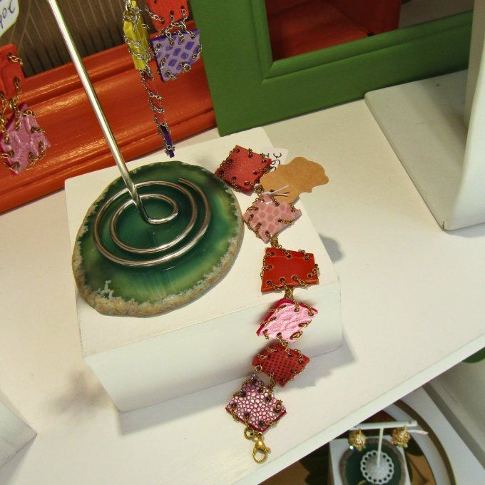 BRACELET HOLI ROSE ORANGE