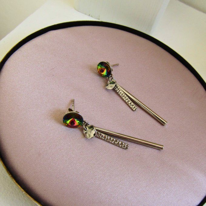 YIN BOUCLES VITRAIL MEDIUM