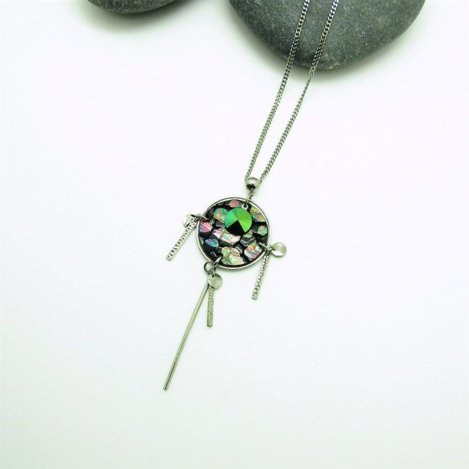 YIN COLLIER NOIR VERT