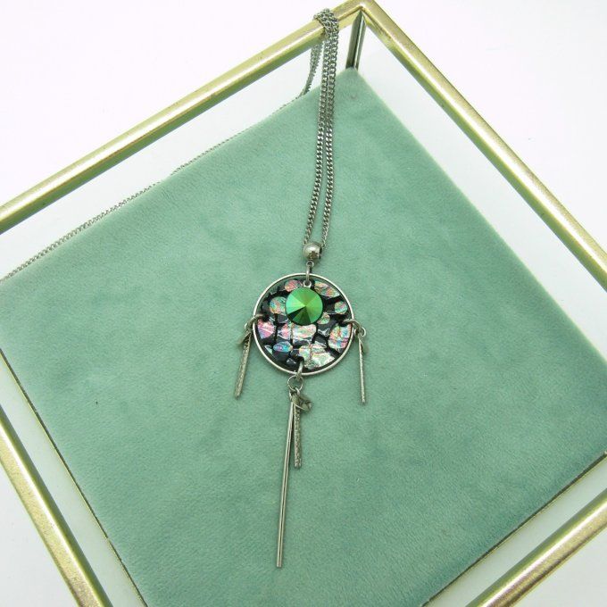 YIN COLLIER NOIR VERT