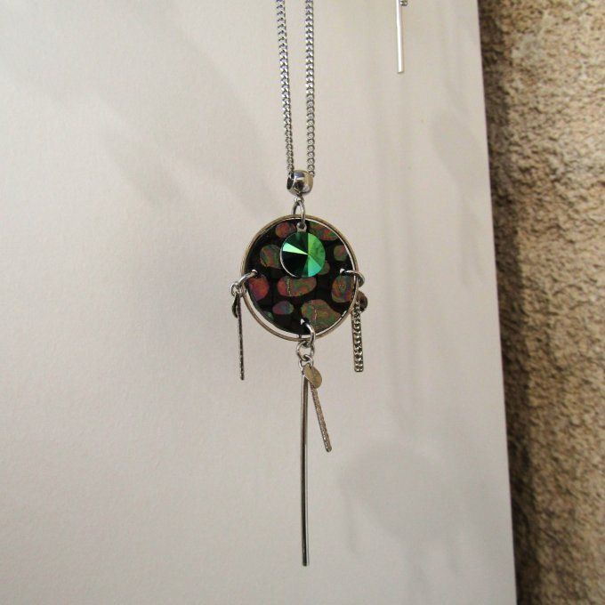 YIN COLLIER NOIR VERT